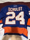 #24 SCHULDT New York Islanders Game Worn Hockey Jersey 2015-2016 INAUGURAL
