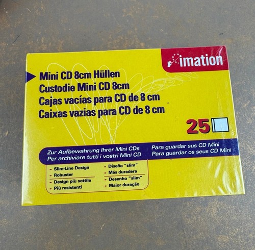 New Imation 50 Mini CDs & 49 Jewel 8cm Storage Cases Computer Discs CD-R - 第 3/10 張圖片