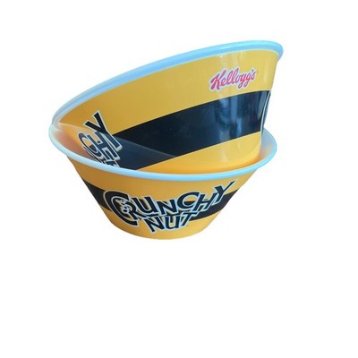 Kellogg's Crunchy Nut Cornflakes Müslischalen X2 Sammlerstück 2017 Kunststoff