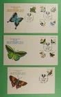 DR WHO 1983 AUSTRALIA 3 FDC BUTTERFLY COMBO $1 R67305