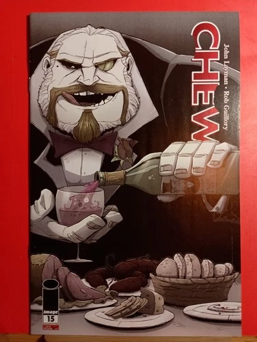 2010 Image Comics Chew Issue 15 Rob Guillory Cover B Variant FREE SHIPPING
