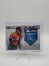 2018 Topps STP-MM Manny Machado MLB Spring Training Logo Manufactured Relics