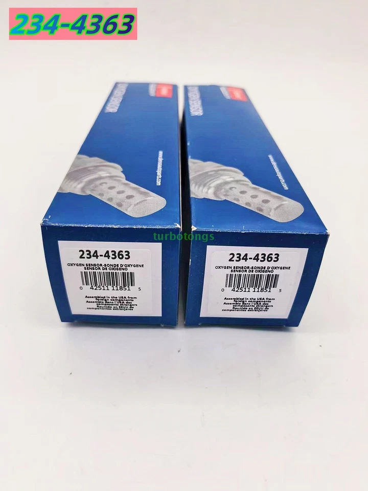 2X DENSO Downstream Oxygen Sensor 234-4363 for 03-07 Honda Accord 04-08Acura TSX - Изображение 3 из 4