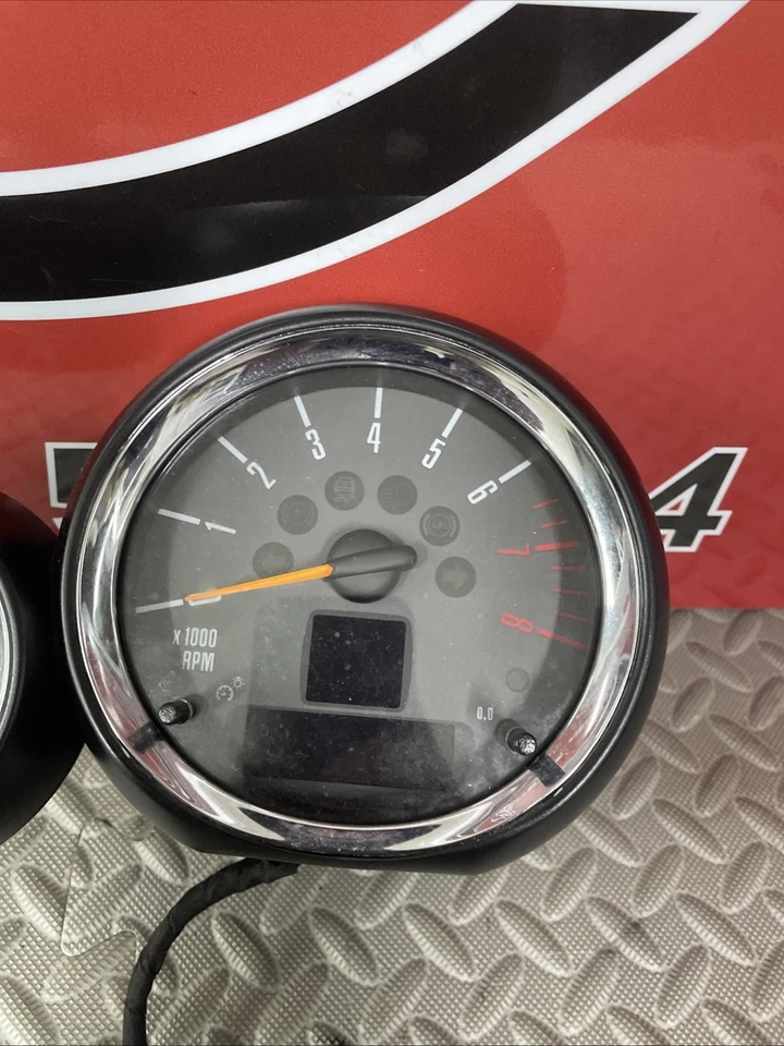 Mini Cooper R57 LCI R59 Tachometer Gauge Revolution Counter Petrol 9325834 - Image 4 of 4