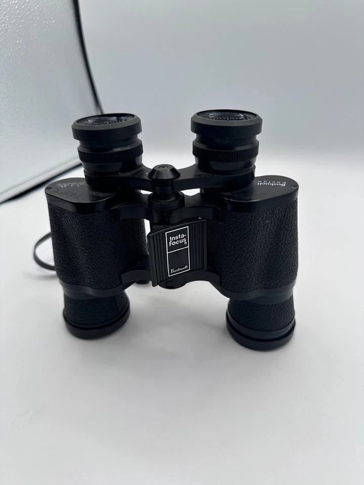 Vintage Bushnell Ensign 7x35 Wide Angle Insta Focus Binoculars Japan w/ Case - Image 3 of 4