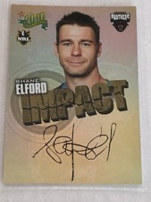 2010 Champions Impact Signature NRL Card IS43 Shane Alford