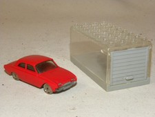 LEGO SYSTEM VINTAGE HO 1/87 VOITURE FORD TAUNUS 17M DE COULEUR ROUGE BOX GARAGE