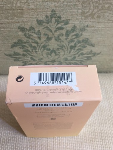 Paco Rabanne pour elle 2.7oz/80ml Eau De Toilette Spray Women New In Box - Picture 12 of 12
