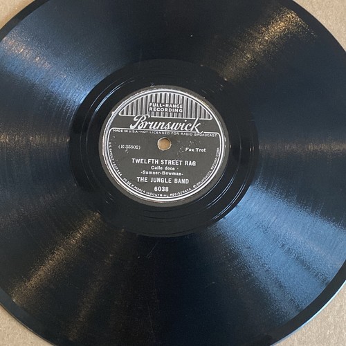 JAZZ The Jungle Band - Ellington 78 rpm Brunswick 6038 ROCKIN IN RHYTHM hot V+ - Picture 5 of 5