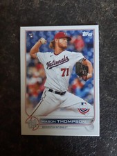 2022 Topps Rookie Mason Thompson RC Card# 145. rookie card picture