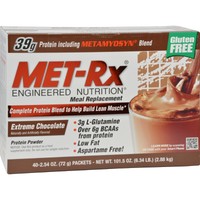 Met-rx Engineered Nutrition Meal Replacement Extreme Chocolate - 40 Packets on sale Met-rx Engineered Nutrition Meal Replacement Extreme Chocolate - 40 Packets on sale