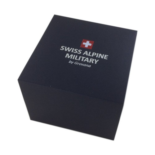 Swiss Alpine Military Herren Uhr Chronograph Analog Quarz 7005.9135SAM Edelstahl - Bild 4 von 5