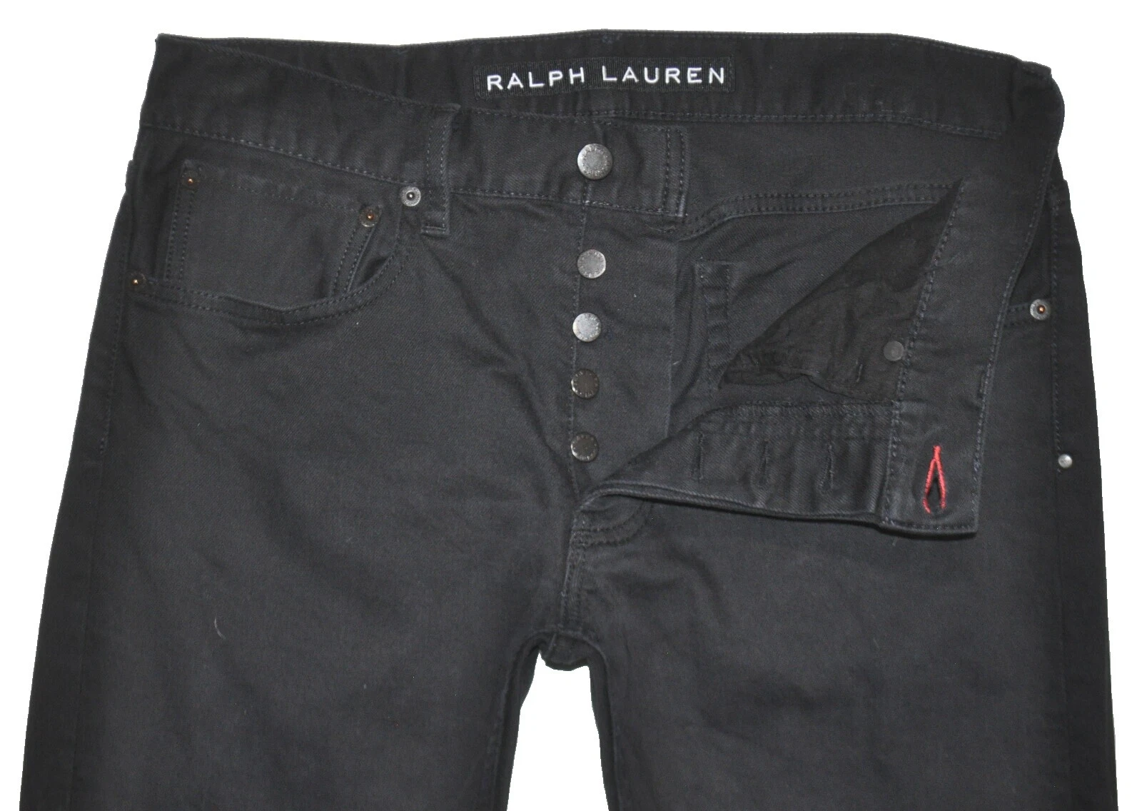 Jeans negros para hombre Ralph Lauren