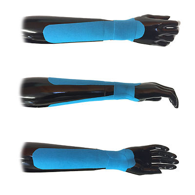 Nastro Kinesiologico Ad Uso Professionale Chattanooga Chatt Tape Colore Blu 5cm X 5m - Foto 2