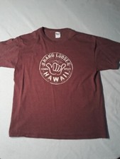 90's Hang Loose Shaka Brah Hawaii Oahu Maui Kauai Lanai Molokai T-Shirt - Large