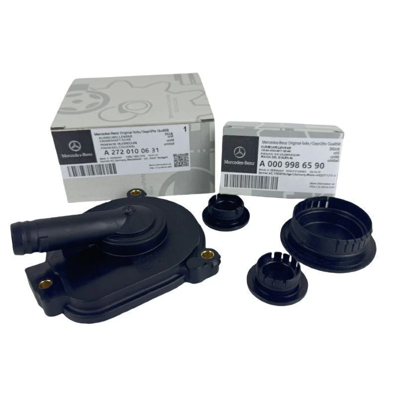 Engine Oil Separator Kit Cover w/Seal & Camshaft Cap Set For Mercedes - Изображение 3 из 4