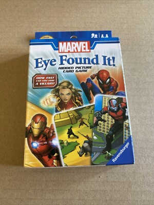 Wonder Forge Marvel Eye Found It Kartenspiel für Mädchen & Jungen ab 3 Jahren