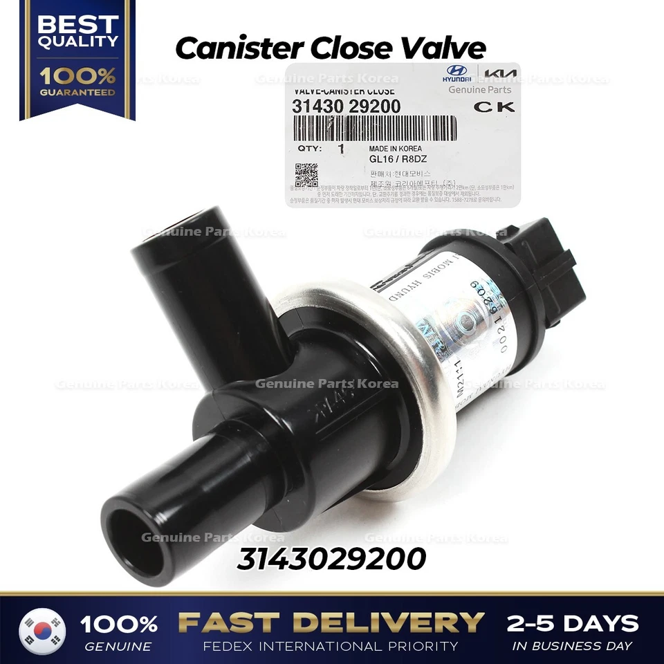 ⭐Genuino⭐ Válvula de cierre de bote 3143029200 para Hyundai Accent Elantra Kia Optima Foto 2 de 4