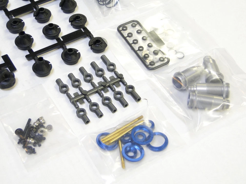 NUEVO ASOCIADO B7 B7D Juego Amortiguadores NARANJA Y GRIS B6.4 B6.3 B6.2 B6.1 AE22ND Foto 4 de 4