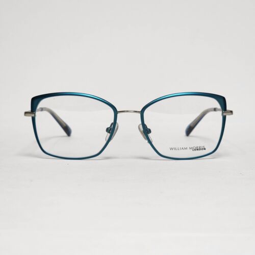 William Morris London LN50228 Women's Butterfly Glasses in Blue / Silver | 52mm - Picture 1 of 11