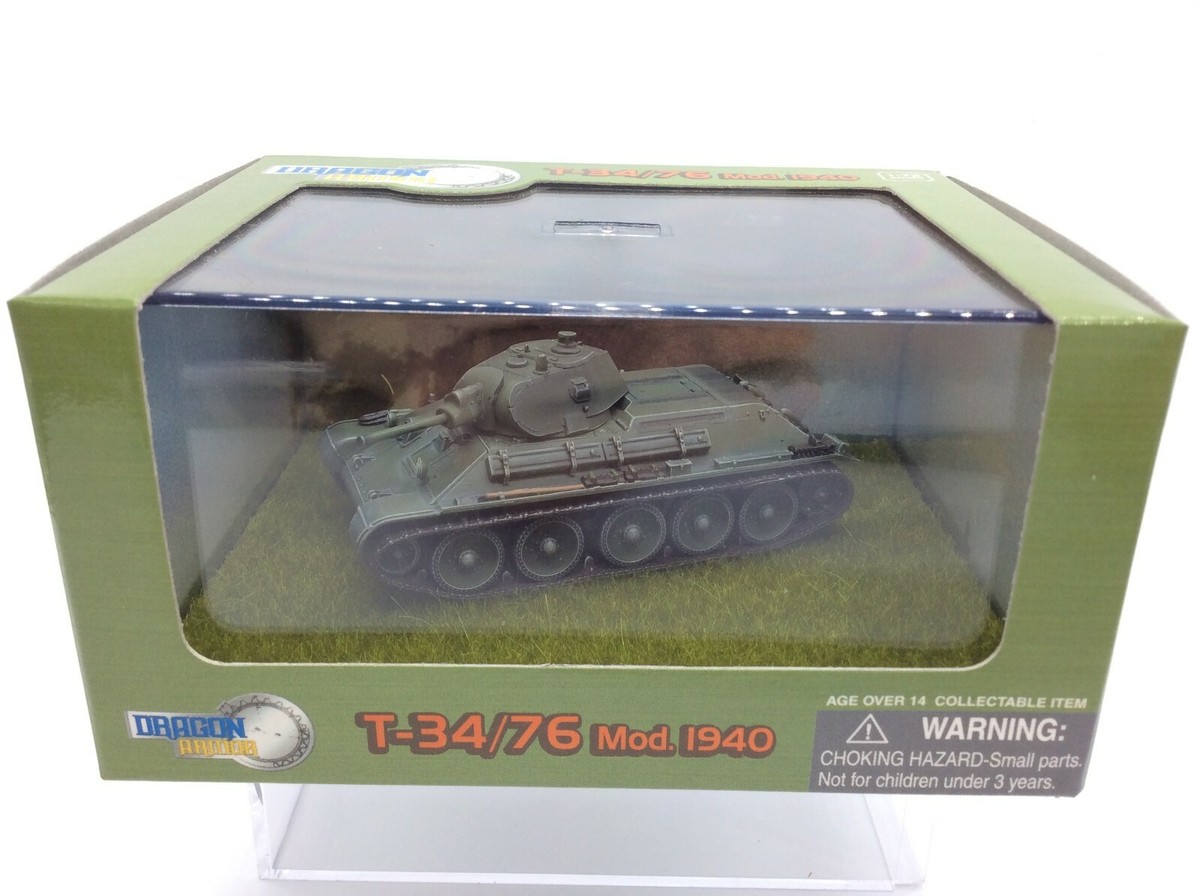 Dragon Armor 1:72 60134 T-34/76 Mod. 1940 Eastern Front 1941 Tank