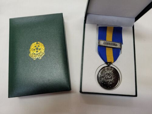 Médaille Opération Althea avec étui République Eufor Sfor Bosnie-Herzégovine - Photo 1 sur 1