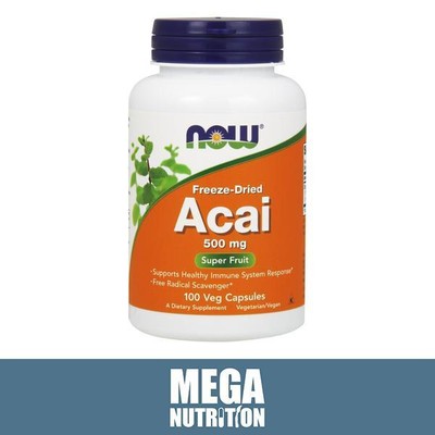 Acai Beere Kapseln 500mg x100 Superfood Skin Beauty Antioxidant Gewichtsverlust