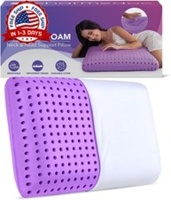 Almohada De Espuma Viscoel stica Para Dormir En La Cama Cervical Ortop dico NEW