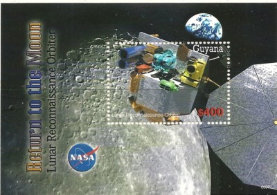 Guyana 2006 - Return to the Moon - Lunar Reconnaissance Orbiter Mini Sheet MUH