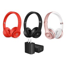 Beats Solo 3 Bluetooth Wireless Headphones  USB-C Wall Charger Power Adapter