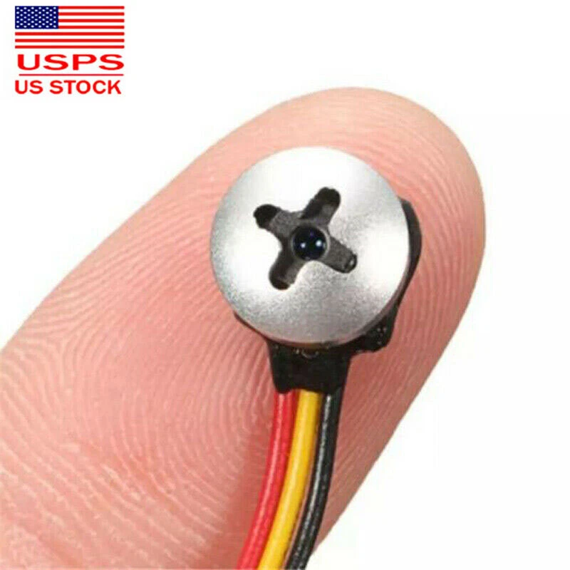 smallest 1000TVL mini Pinhole spy CAM HD Hidden DIY screw tiny color camera