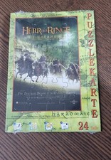 Herr der Ringe " Die Gefährten " Puzzlekarte mit 24 Teilen NEU + OVP (2001)