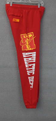 Nike Athletic Department Sweatpants Men's Red Size Small | eBay