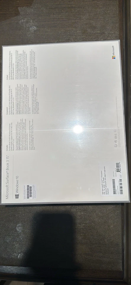 *NUEVO SELLADO* Microsoft Surface Book 3 1TB 32GB I7 10ª generación NVIDIA 1660 Ti Foto 3 de 3