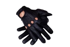Men’s Driving Gloves Genuine Leather Perfect Fit Premium Quality Soft Leather