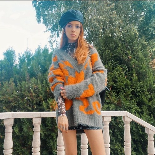 H\u0026M STUDIO AW2021 OVERSIZED PATTERNED 