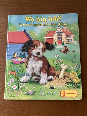 Kinderbuch: Wo bin ich? - Versteckspiel mit dem Hund
