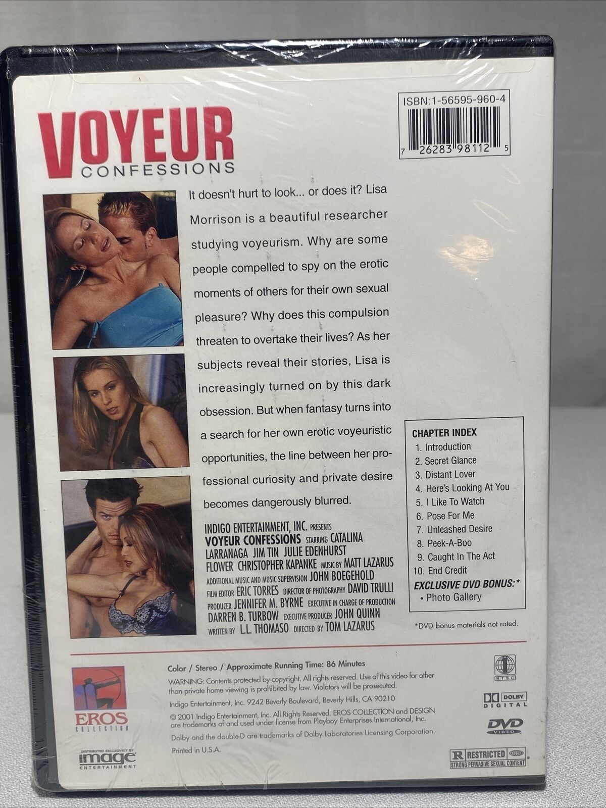 Voyeur confessions Eros collection 2001 New Sealed eBay