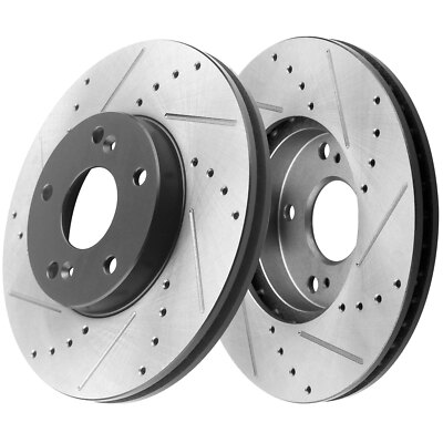 Front Brakes Rotor For Sebring Avenger Caliber Dodge Compass Patriot Jeep Galant