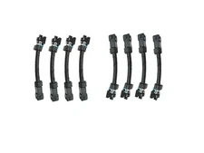 8xLS1 LS6 LT1 EV1 Injector Harness to Multec LQ4, LQ9 4.8 5.3 6.0 Delphi Adapter