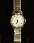 vintage TIMEX Petite wrist watch 10052 7871 with flex strap