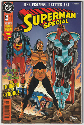   SUPERMAN SPECIAL #5 Der Triumph des Cyborg, Dino 1997 COMIC-HEFT Z2 *Superboy