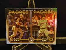 Mason McCoy Chandler Seagle RC 2024 Topps Update Series Rainbow Foil #US227