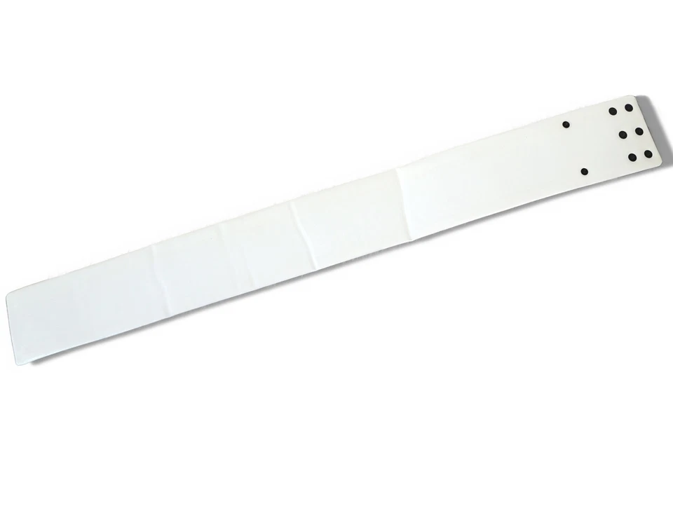 Cinturón LANVIN Talla M Blanco Brillante Charol Cintura Ancha TOTALMENTE NUEVO Foto 2 de 4