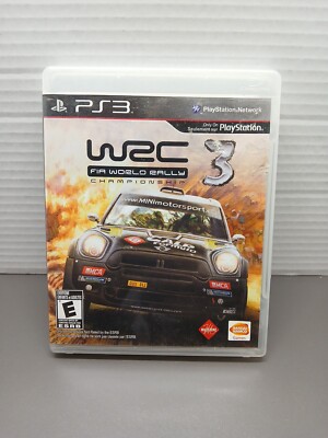 WRC 3 FIA World Rally Championship (Playstation 3)