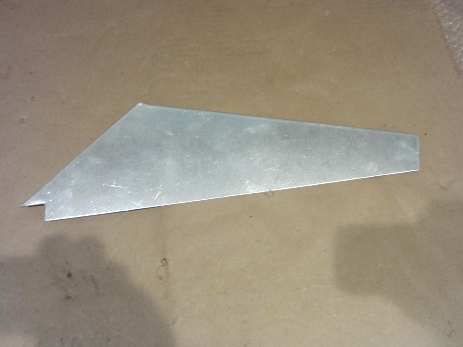 Ferrari 246 Dino (1975) - RH Door Hinge Cover Plate - P/N 20060802