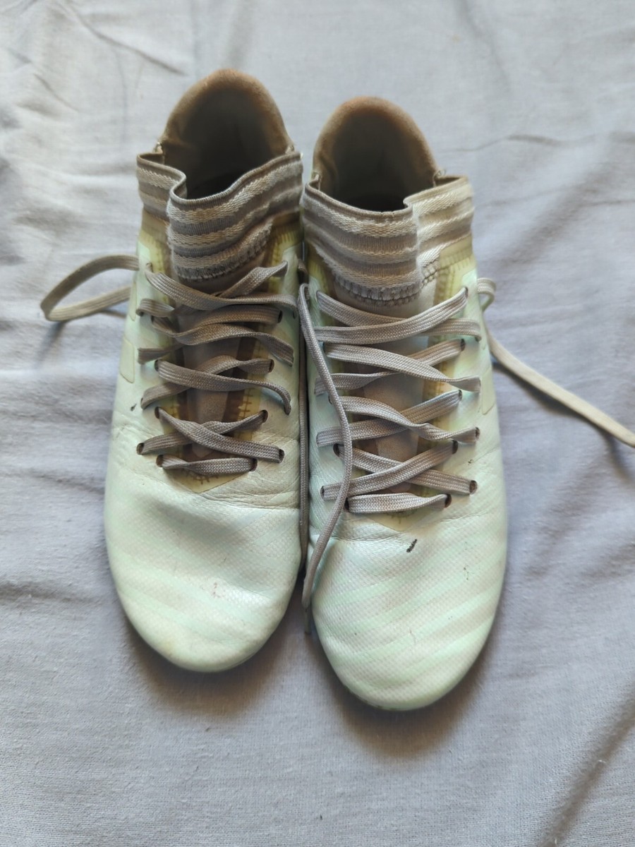Adidas Nemeziz FG Football Boots Size 4, Mint UK