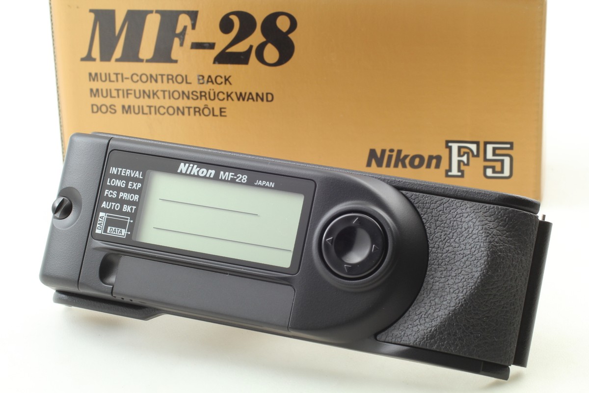 Nikon F5 MF-28付き Top MINT in Box ] Nikon MF-28 Multi Control Date Back for F5