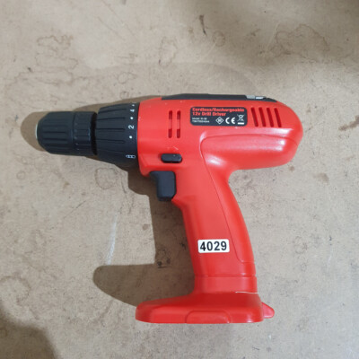 SI-38 Rot Tragbar 12 Volt Wiederaufladbar 10mm Schlüssellos Bohrfutter Akku Bohrschrauber