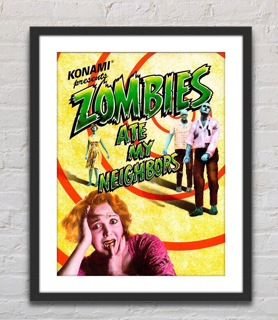 Zombies Ate My Neighbors Poster 